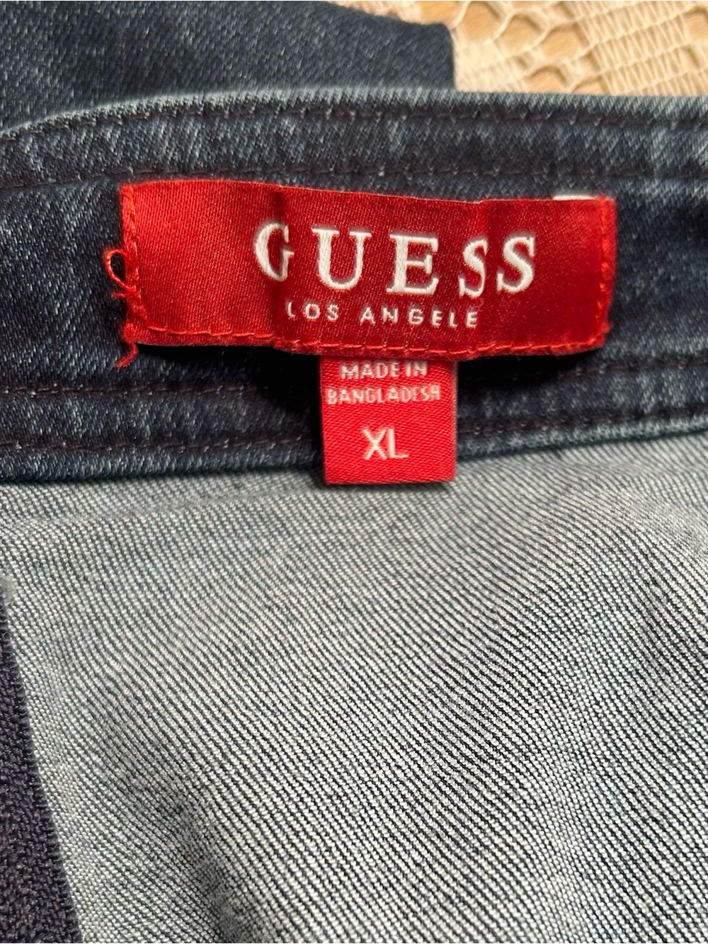 Guess denim jumpsuit/overalls - Picture 3 of 11